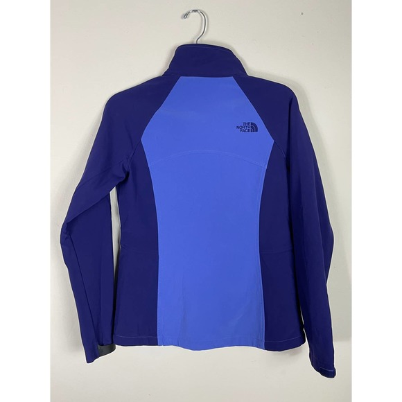 The North Face Periwinkle Navy Blue Sweater activewear jacket size M - Picture 10 of 12